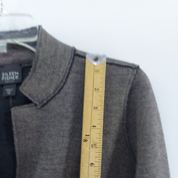 eileen fisher cardigan blazer women size small petite - Picture 6 of 9